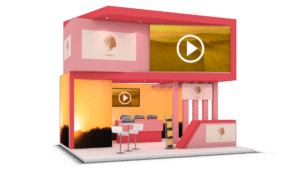 Der M4 Messestand online