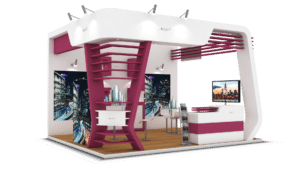 Der M3 Messestand online